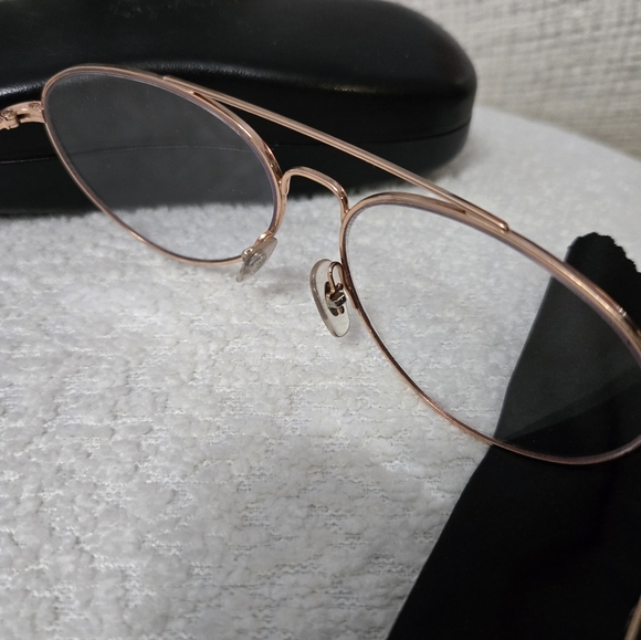 Ray-Ban Rose Gold Aviators FRAMES - Picture 6 of 7